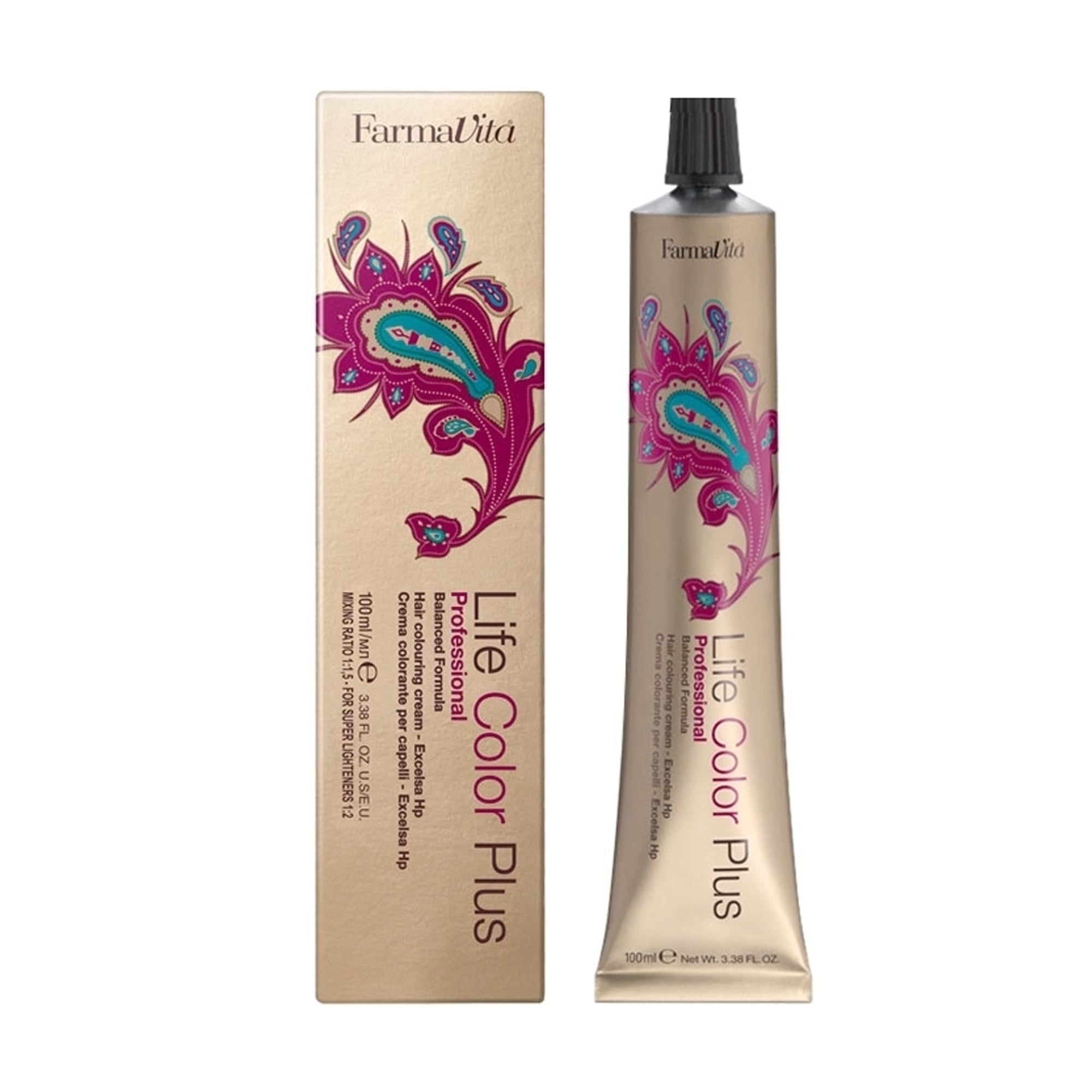 Уцінка! Перманентна крем-фарба для волосся FarmaVita Life Color Plus Hair Colouring Cream 10.12 Платиновий блондин попелясто-перламутровий, 100 мл